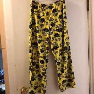 Minion pajama pants